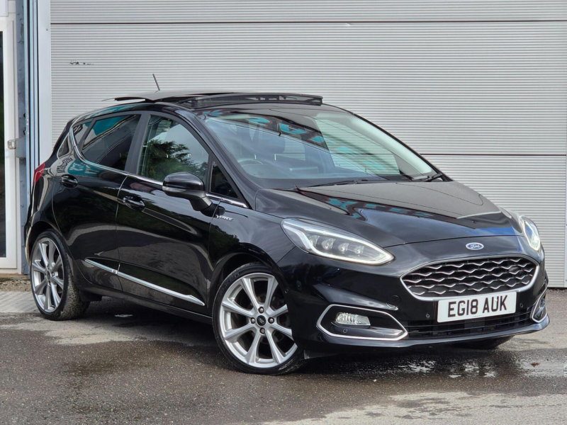 2018 Ford Fiesta 1.0t Ecoboost Vignale Euro 6 (s/s) 5dr in Black — image 1