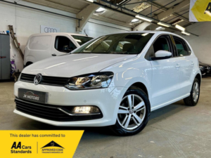 2017 Volkswagen Polo 1.0 Bluemotion Tech Match Edition Euro 6 (s/s) 5dr in White — image 2