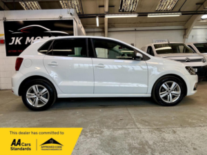 2017 Volkswagen Polo 1.0 Bluemotion Tech Match Edition Euro 6 (s/s) 5dr in White — image 6