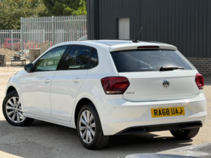 2019 Volkswagen Polo 1.0 Tsi Sel Euro 6 (s/s) 5dr in White — image 3