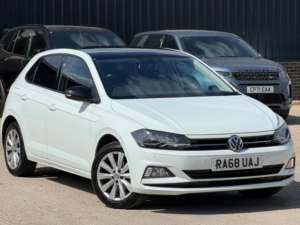 2019 Volkswagen Polo 1.0 Tsi Sel Euro 6 (s/s) 5dr in White — image 5