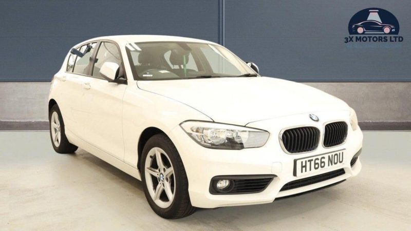 2016 BMW 1 Series 2.0 118d Se Auto Euro 6 (s/s) 5dr in White — image 1