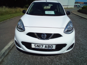 2017 Nissan Micra 1.2 Visia ( One Owner Since New ) in White — image 2