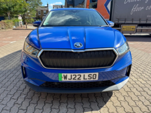 2022 Skoda Enyaq Iv 82kwh 80 Auto 5dr (dc125kw) in Blue — image 2