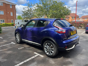 2014 Nissan Juke 1.5 Dci 8v Tekna Euro 5 (s/s) 5dr in Blue — image 5