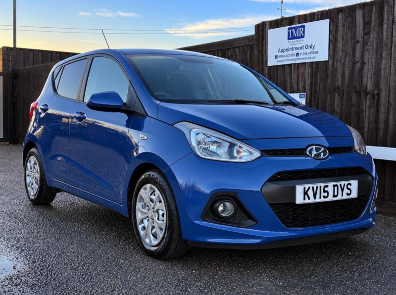 2015 Hyundai I10 1.2 Se Euro 5 5dr in Blue — image 1