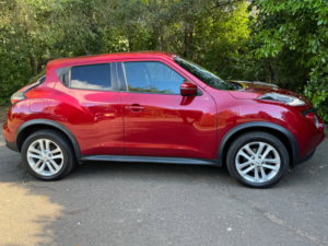 2016 Nissan Juke 1.2 Dig-T Acenta SUV 5dr Petrol Manual Euro 6 (s/s) (115 Ps) in Red — image 3