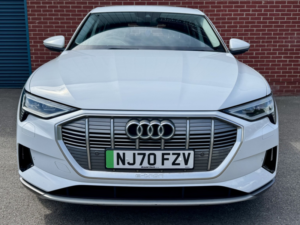 2020 Audi E-Tron 50 Technik in White — image 2