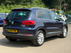 2015 Volkswagen Tiguan 2.0 Tdi Bluemotion Tech Match SUV 5dr Diesel Manual 2WD Euro 5 (s/s) (140 Ps) in Blue — image 5
