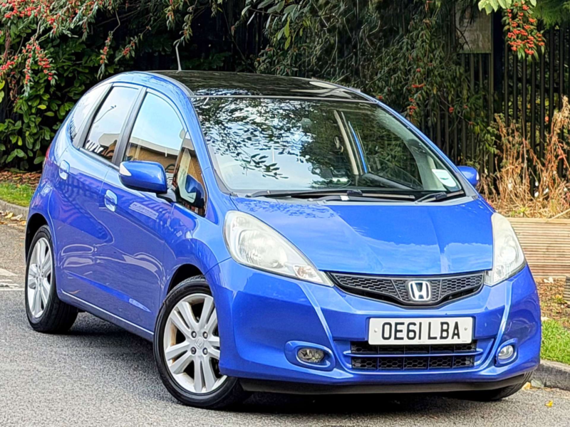 2012 Honda Jazz 1.4 I-Vtec Ex Hatchback 5dr Petrol Manual Euro 5 (99 Ps) in Blue — image 1