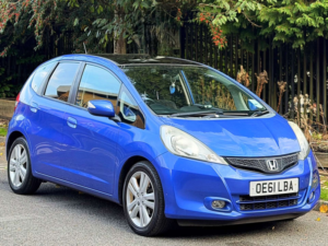 2012 Honda Jazz 1.4 I-Vtec Ex Hatchback 5dr Petrol Manual Euro 5 (99 Ps) in Blue — image 5