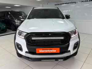 2021 Ford Ranger 2.0 Ecoblue Wildtrak Auto 4WD Euro 6 (s/s) 4dr in White — image 3