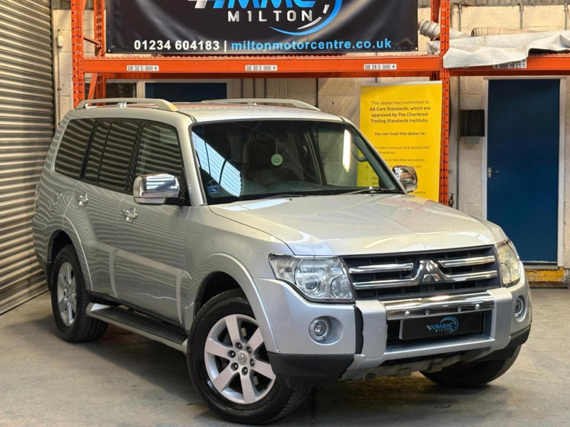 2007 Mitsubishi Shogun 3.2 Di-Dc Warrior Auto 4WD Euro 4 5dr Lwb in Silver — image 1