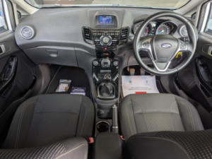 2017 Ford Fiesta 1.0 T Ecoboost Titanium 5 Door. Last Owner For 9 Years. 8 Ford Services. £20 Road Tax. Low Mileage. in White — image 2