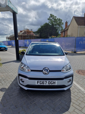 2017 Volkswagen Up! 1.0 High Up! Euro 6 (s/s) 5dr in Silver — image 5