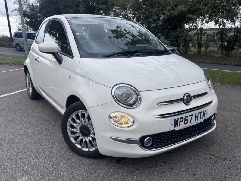 2018 Fiat 500 1.2 500 E6b 1.2 69hp Lounge in White — image 1