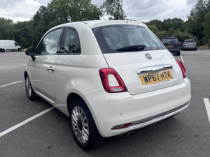 2018 Fiat 500 1.2 500 E6b 1.2 69hp Lounge in White — image 5