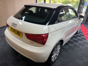 2014 Audi A1 1.2 Tfsi Sport Hatchback 3dr Petrol Manual Euro 5 (s/s) (86 Ps) in White — image 3