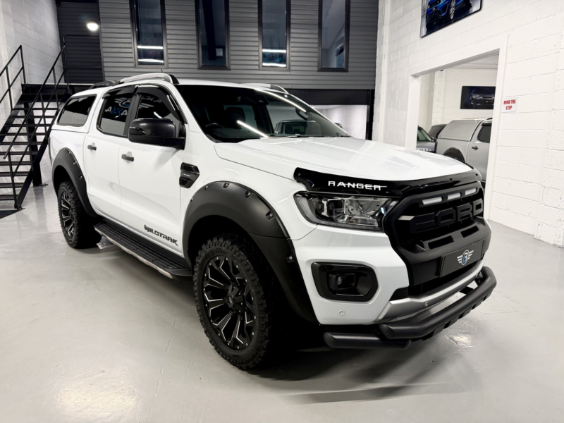 2022 Ford Ranger 2.0 Ranger Wildtrak Double Cab 2.0l Ecoblue 213ps AWD 10 Speed Automatic in White — image 1