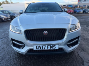 2017 Jaguar F-Pace 2.0 D180 R-Sport Auto AWD Euro 6 (s/s) 5dr in Silver — image 2