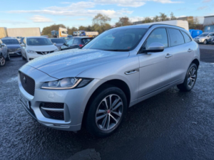 2017 Jaguar F-Pace 2.0 D180 R-Sport Auto AWD Euro 6 (s/s) 5dr in Silver — image 3