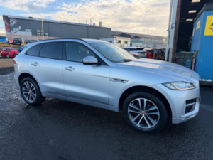 2017 Jaguar F-Pace 2.0 D180 R-Sport Auto AWD Euro 6 (s/s) 5dr in Silver — image 6