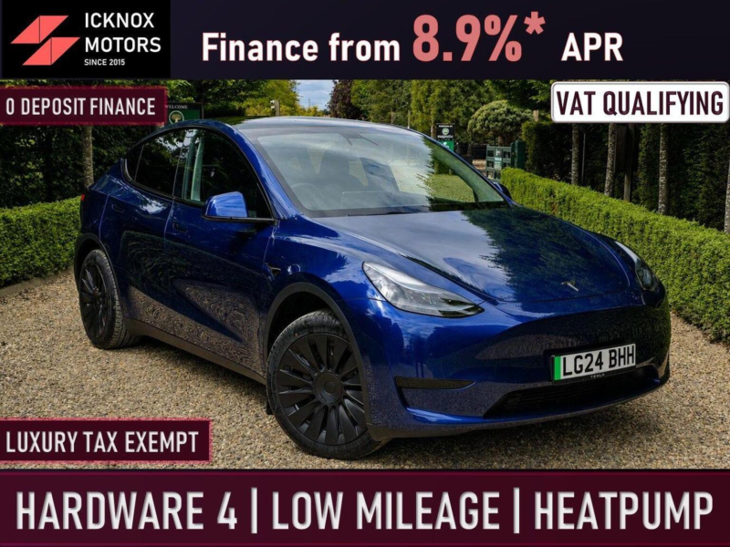 2024 Tesla Model Y Auto Rwd 5dr in Blue — image 1
