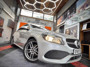 2017 Mercedes-Benz A Class 1.5 A180d Amg Line 7g-Dct Euro 6 (s/s) 5dr in Silver — image 3
