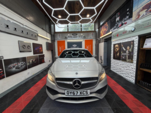 2017 Mercedes-Benz A Class 1.5 A180d Amg Line 7g-Dct Euro 6 (s/s) 5dr in Silver — image 4