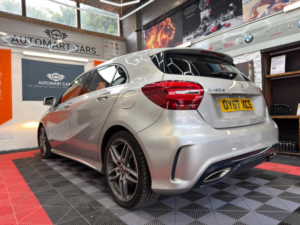 2017 Mercedes-Benz A Class 1.5 A180d Amg Line 7g-Dct Euro 6 (s/s) 5dr in Silver — image 6