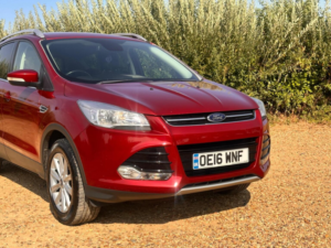 2016 Ford Kuga 2.0 Tdci Titanium 2WD Euro 6 (s/s) 5dr in Red — image 3