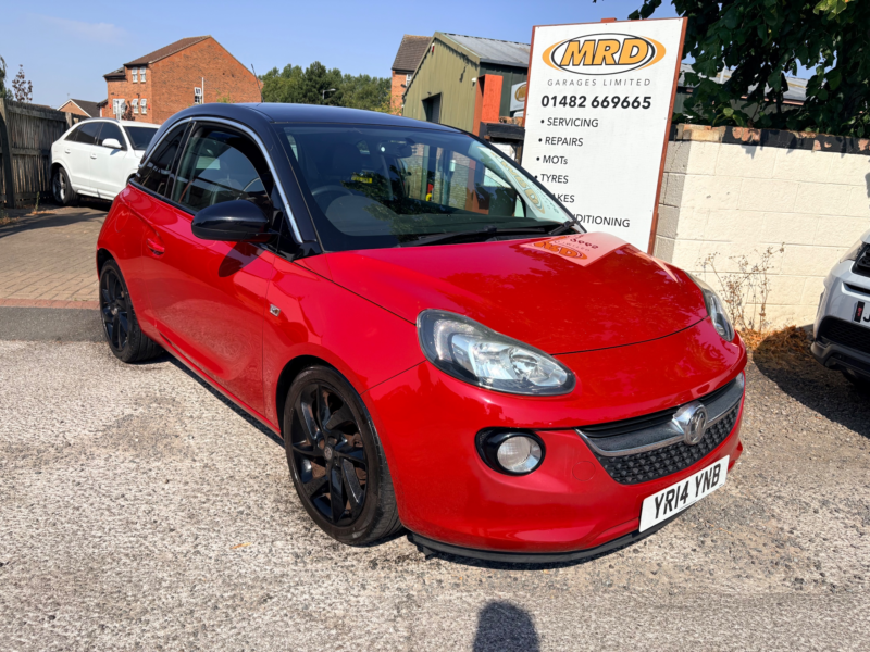 2014 Vauxhall Adam 1.2 Ecoflex 16v Slam Hatchback 3dr Petrol Manual Euro 5 (s/s) (70 Ps) in Red — image 1