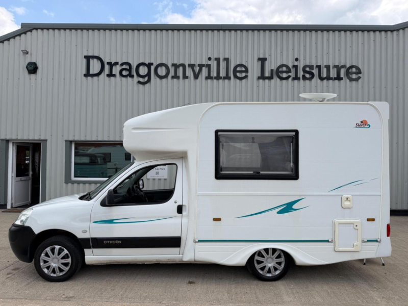 2004 Nu Venture Surf Citroen Berlingo 1.9d Motorhome Camper Van in White — image 1