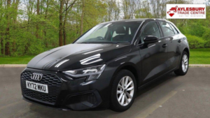 2022 Audi A3 1.0 Tfsi 30 Technik Sportback Euro 6 (s/s) 5dr in Black — image 2