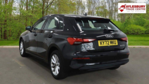 2022 Audi A3 1.0 Tfsi 30 Technik Sportback Euro 6 (s/s) 5dr in Black — image 3