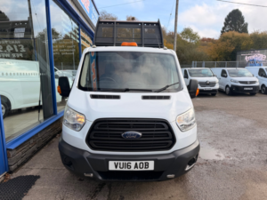 2016 Ford Transit 2.2 Tdci 350 Double Cab Tipper 4dr Diesel Manual Rwd L3 Euro 5 in White — image 2