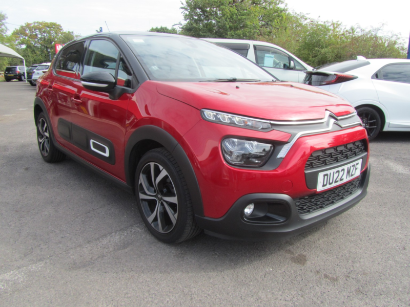 2022 Citroen C3 1.2 Puretech Shine Plus in Red — image 1