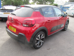 2022 Citroen C3 1.2 Puretech Shine Plus in Red — image 3