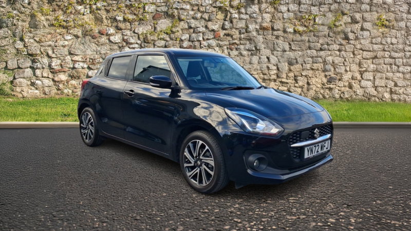 2022 Suzuki Swift 1.2 Dualjet Mhev Sz5 Hatchback 5dr Petrol Hybrid CVT Euro 6 (s/s) (83 Ps) in Black — image 1