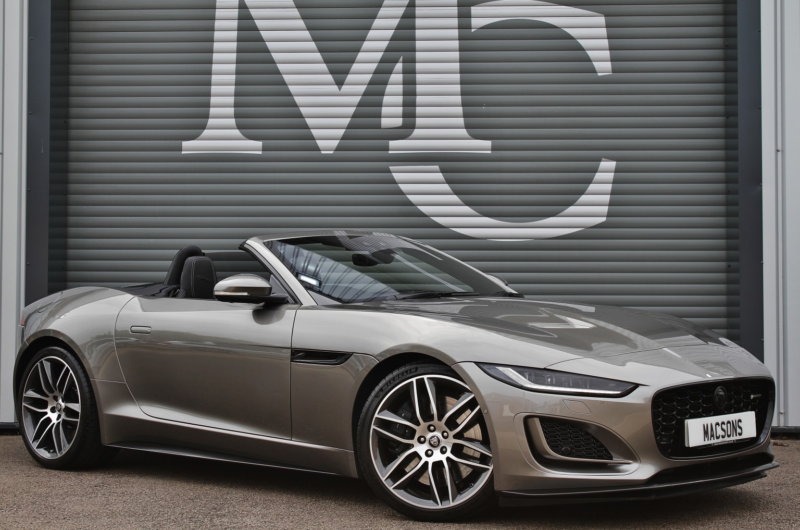 2021 Jaguar F-Type 5.0 V8 R-Dynamic P450 AWD in Silver — image 1