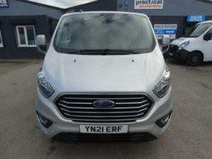 2021 Ford Tourneo Custom 2.0 320 Ecoblue Zetec L2 Euro 6 (s/s) 5dr in Silver — image 2