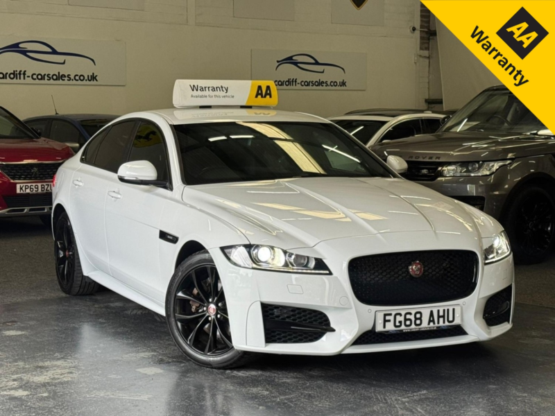2018 Jaguar Xf 2.0 D R-Sport in White — image 1