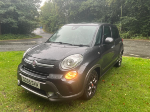 2015 Fiat 500l 1.3 500l Trekking 1.3 Multijet Dualogic 95hp Euro 6 in Grey — image 4