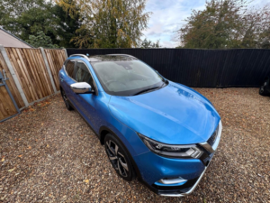 2019 Nissan Qashqai 1.3 Dig-T Tekna Euro 6 (s/s) 5dr in Blue — image 2