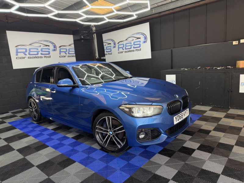 2018 BMW 1 Series 1.5 118i M Sport Shadow Edition 5-Door in Blue — image 1