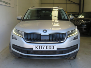 2017 Skoda Kodiaq 2.0 Tdi Se L DSG 4WD Euro 6 (s/s) 5dr (7 Seat) in Silver — image 2