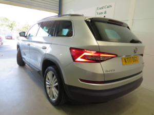 2017 Skoda Kodiaq 2.0 Tdi Se L DSG 4WD Euro 6 (s/s) 5dr (7 Seat) in Silver — image 4