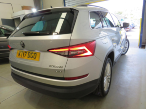 2017 Skoda Kodiaq 2.0 Tdi Se L DSG 4WD Euro 6 (s/s) 5dr (7 Seat) in Silver — image 6