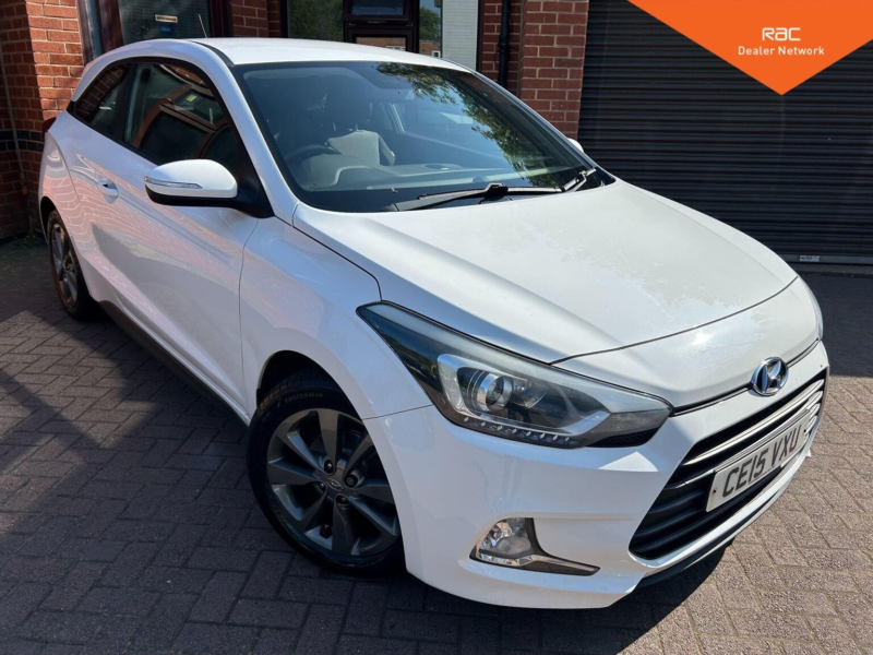 2015 Hyundai I20 1.2 Se Euro 6 3dr in White — image 1