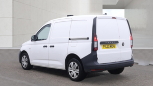 2021 Volkswagen Caddy 2.0 Tdi C20 Commerce Panel Van 5dr Diesel Manual Swb Euro 6 102 Ps in White — image 4